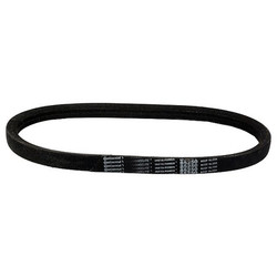 Continental V-belt,81 in L,1/2 in W Top,Rubber 84810