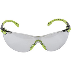 3M Solus Protective Eyewear 1000 Series S1207SGAF Green/Black Scotchgard Anti-fog lens 20 EA/Case S1207SGAF