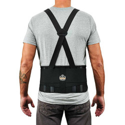 Ergodyne Elastic Back Support,Black,Elastic,4XL 1625