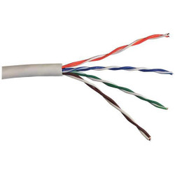 Carol Data Cable,Cat 5e,24 AWG,1000ft,White CP5.30.02
