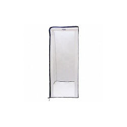 Aleco Pan Rack Cover,23 x 28 x 64 in,Off White 477434