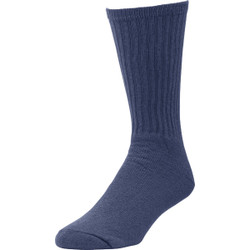 Railroad Sock Navy Welt Top Crew Premium Sock (3-Pack) 6034 NV