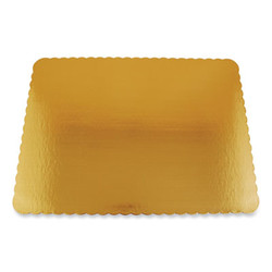SCT® Gold Cake Pads, 25.5 x 17.5, Gold, Paper, 50/Carton SCH 1655