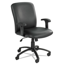 Safco® CHAIR,HIGH BACK VINYL,BK 3490BV