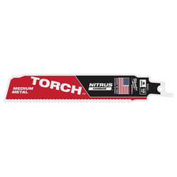 Milwaukee Tool Reciprocating Saw Blade,Carbide,Metal 48-00-6251