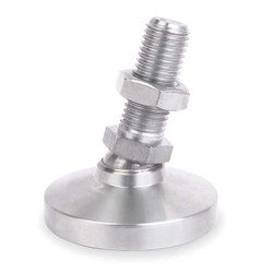 S & W Manufacturing Male-End Leveling Mount,5.25 in H SSW-3A-316
