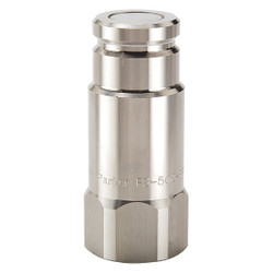 Parker Quick Connect,Plug,1/2",1/2"-14 FS-502-8FP-E5