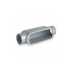 Hubbell Killark Conduit Outlet Body,Iron,Trd Sz 1/2in OC-1M