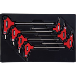 Sunex Hex Key Set,T-Handle,Star,7 pcs. 9857T