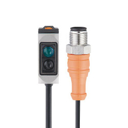 Ifm Photoelectric Sensor, Diffuse, PNP O6H301