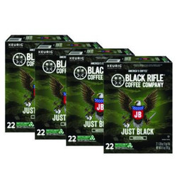 Black Rifle® Coffee Company Just Black Coffee K-Cups, 88/Carton 5000384042