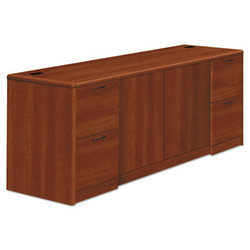 HON® 10700 Series Credenza W/doors, 72w X 24d X 29.5h, Cognac H10742.COGNCOGN