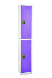 AdirOffice LOCKER,2 TIER,PP ADI629202PURPKG1
