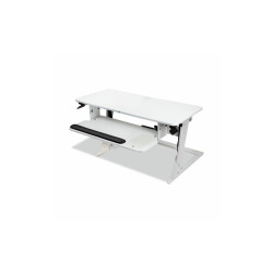 3M™ Precision Standing Desk, 35.4" x 23.2" x 6.2" to 20", White SD60W