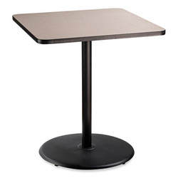 NPS® TABLE,36SQ,42H,GRY/BLK,R CT33636RB1GY