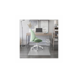 deflecto® Antimicrobial Chair Mat, Rectangular, 45 X 53, Clear CM2E242AM