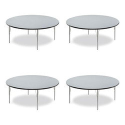 Correll® TABLE,AT TFL 60 RND,GG/BK A60TFRND15TP09954PK