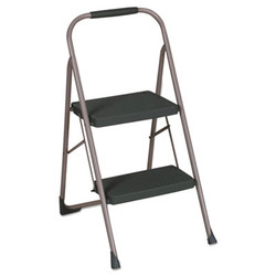 Cosco® STOOL,2 STEP,BIG STEP,BK 11308PBL1E