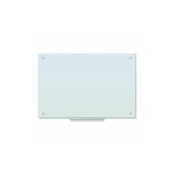U Brands BOARD,MAG GLS DE,36X24,WH 2298U00-01