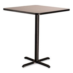 NPS® TABLE,36SQ,30H,GY/BLK,X CT33636XD1GY
