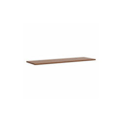 HON® Foundation Worksurface, 72" x 24", Shaker Cherry HLMW7224.F