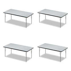 Correll® TABLE,AT TFL 30X60,GG/BK A3060TFREC15TP09954PK