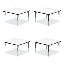 Correll® TABLE,DRY ERASE MB,48X48 A4848DESQ80TP09954PK
