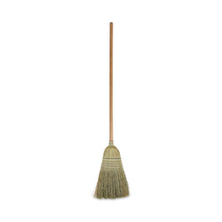 Boardwalk® 100% Corn Brooms, 60" Overall Length, Natural, 6/Carton BWKBR10001
