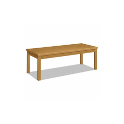 HON® Laminate Occasional Table, Rectangular, 48w X 20d X 16h, Harvest H80191.CC