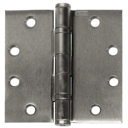 Best Template Hinge,Flush Ball,Nonremovable FBB179NRP 4X4 DOOR HINGE 26D  STL