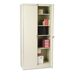 Tennsco 78" High Deluxe Cabinet, 36w X 18d X 78h, Putty 1870-CPY