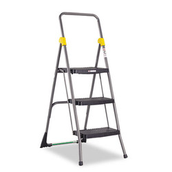 Cosco® STOOL,FOLDING,3 STEP,GY 11839GGO