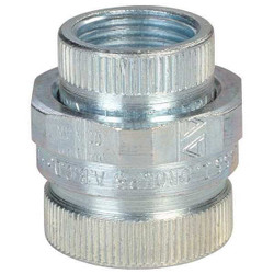 Appleton Electric Straight Union,Steel,Trade Size 1/2in UNF50NR