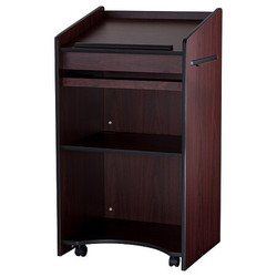 Oklahoma Sound Lectern,46 in H,Mahogany 600-MY