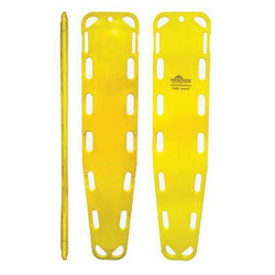 Iron Duck Backboard,500 lb,Yellow,72" L 35850-P-YL