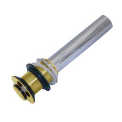 Kingston Brass EV8007 Push Pop-Up Drain without Overflo EV8007