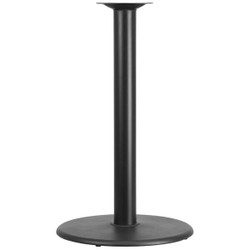 Flash Furniture Round Restaurant Table Base with 4" Dia. XU-TR24-BAR-GG
