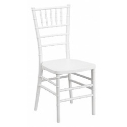Flash Furniture Resin Chiavari Chair,White LE-WHITE-GG