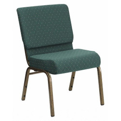 Flash Furniture Green Dot Fabric Church Chair FD-CH0221-4-GV-S0808-GG