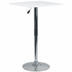 Flash Furniture Square Adjustable Wood Table CH-1-GG