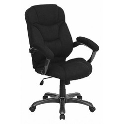 Flash Furniture Black High Back Exec Mic Chair GO-725-BK-GG