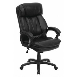 Flash Furniture Black High Back Exec Chair GO-1097-BK-LEA-GG
