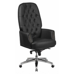 Flash Furniture Black High Back Exec Chair BT-90269H-BK-GG