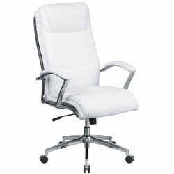 Flash Furniture White High Back Exec Chair GO-2192-WH-GG