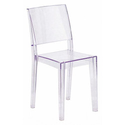 Flash Furniture Clear Stacking Side Chair FH-121-APC-GG