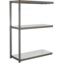 Global Industrial 3 Shelf Heavy Duty Boltless Shelving Add On 60""Wx24""Dx60""H