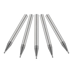 Micro 100 Sq. End Mill,Single End,Carb,0.0310" SME-031-2X