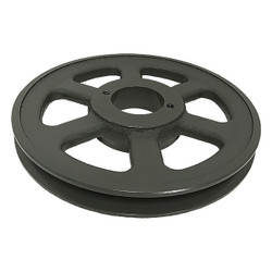 Manufacturer Varies V-Belt Sheave,3.1 lb,Cast Iron AK71H