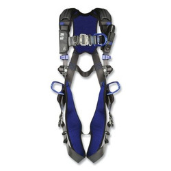 ExoFit NEX Vest-Style Positioning/Climbing Harnesses, 3 D-Rings, Large, Q.C.
