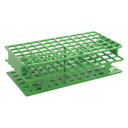 Heathrow Scientific Test Tube Rack,Slots 72x16mm,Green,PK8 HS27552C